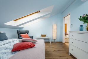 1 makuuhuone, silitysrauta/-lauta, ilmainen Wi-Fi, vuodevaatteet