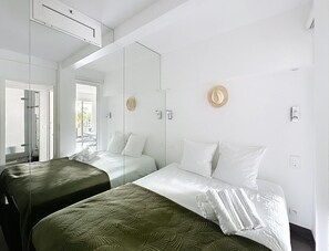 1 chambre, fer et planche à repasser, lit parapluie, Wi-Fi gratuit