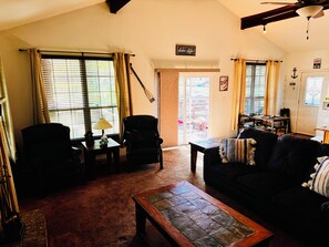 TV connectée, cheminée