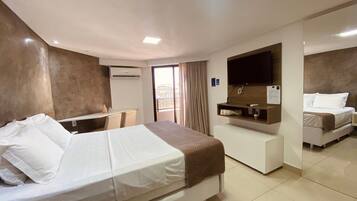 Apartamento | 1 quarto, roupas de cama antialérgicas, Wi-Fi de cortesia, roupa de cama