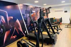 Fitness facility - Gold Flat by Apartamentos Jampa (João Pessoa)