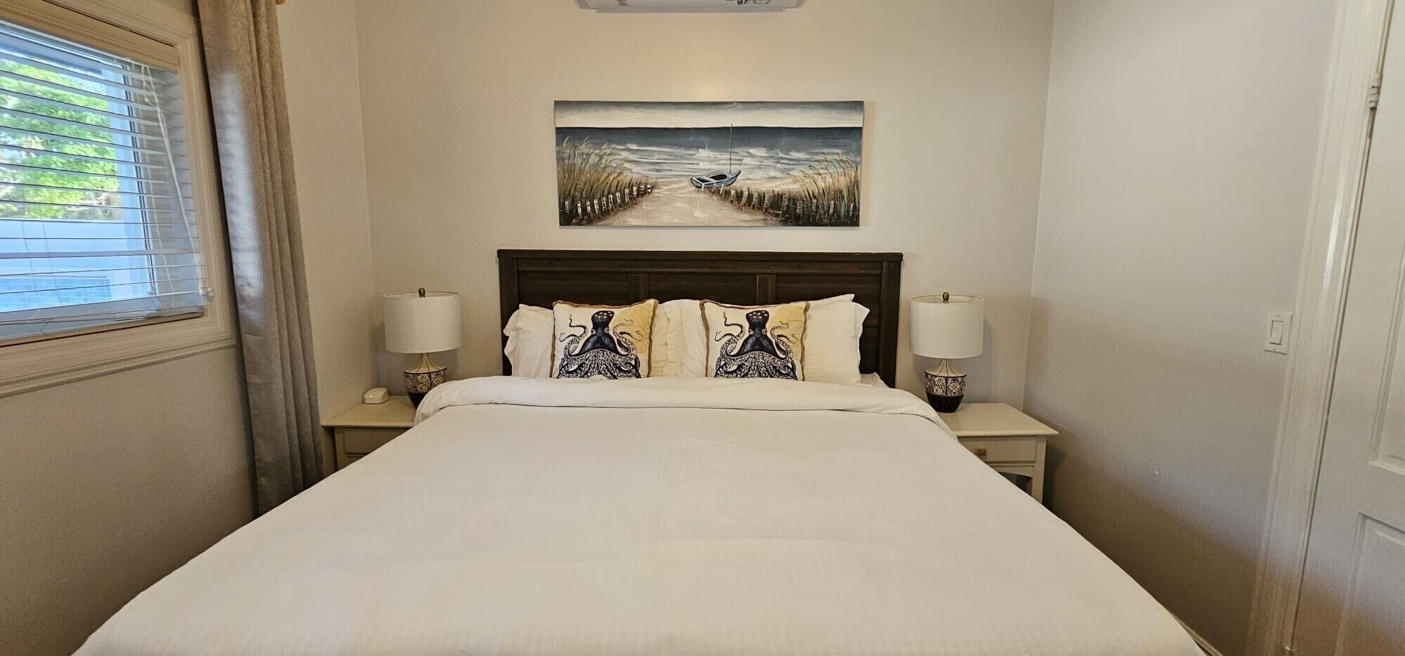 2 chambres, fer et planche à repasser, Wi-Fi gratuit, draps fournis