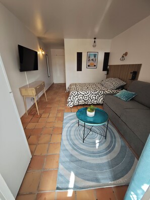 1 Schlafzimmer, Bügeleisen/Bügelbrett, Reisekinderbett, kostenloses WLAN