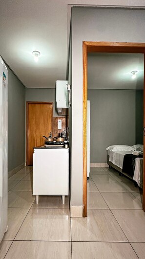 Appartement | 1 chambre, bureau, espace de travail pour ordinateurs portables