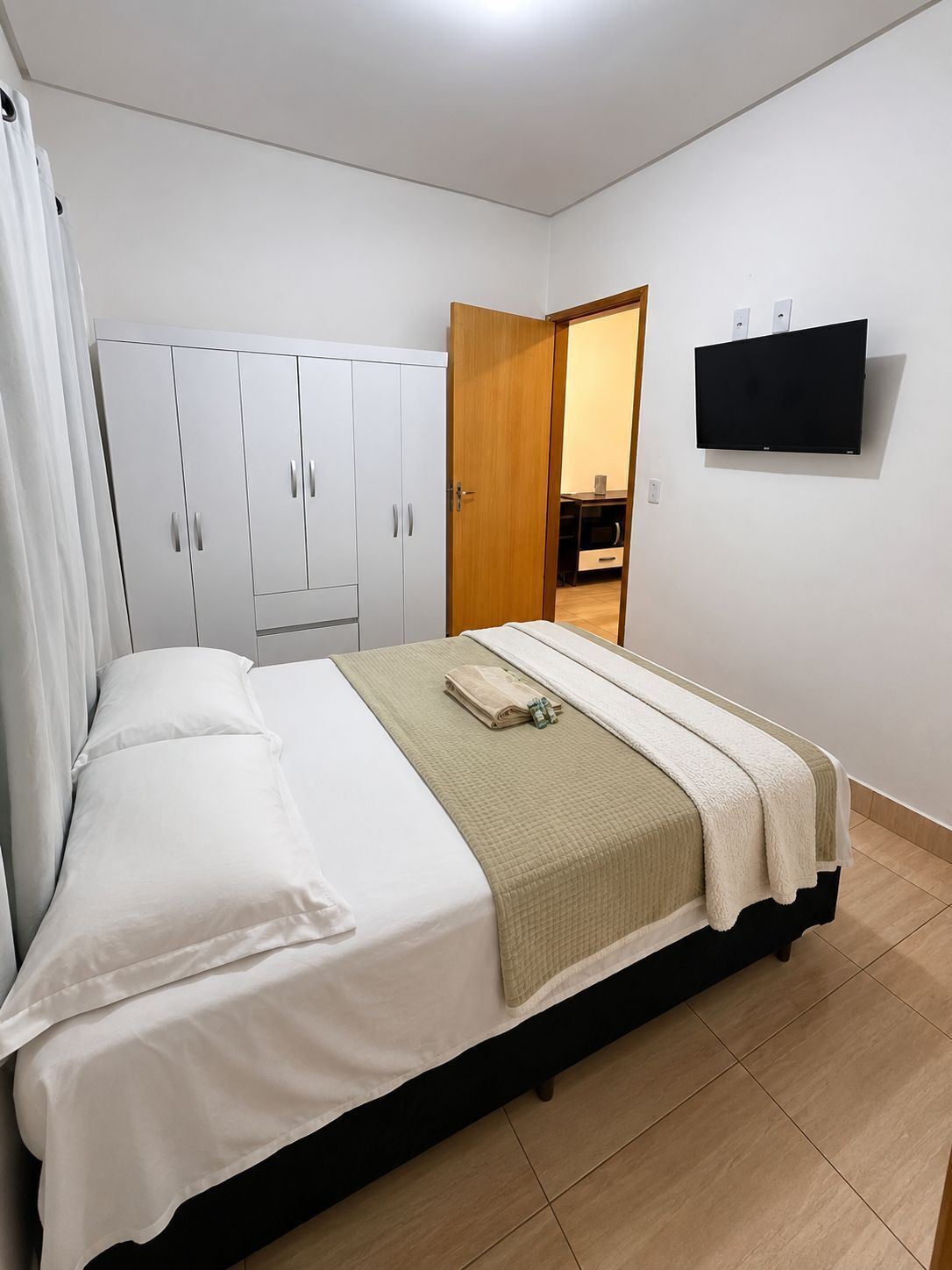 Apartemen | Meja kerja, ruang kerja ramah laptop, dan Wi-Fi gratis