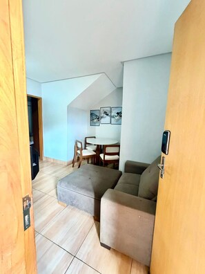 Apartment | Living area | TV - EDIFICIO GERVASIO (Goiania)