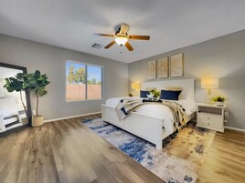 House, Multiple Beds, Pool Access, City View (Karsten Maricopa) | 3 bedrooms, individually decorated, individually furnished, bed sheets