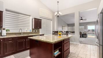 House, Multiple Beds, Pool Access, Mountain View (Baylor Gilbert) | Private kitchen | Coffee/tea maker