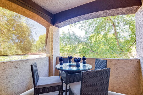Condo, Multiple Beds, Pool Access, City View (Southern #2067 Mesa) | Outdoor dining