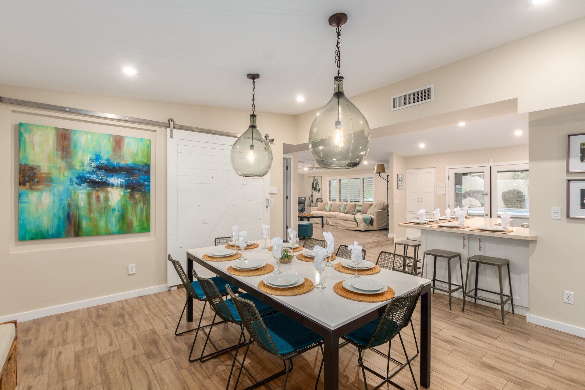 Ferienhaus, Mehrere Betten, Poolzugang, Bergblick (Victor Hugo Phoenix) | Speisen