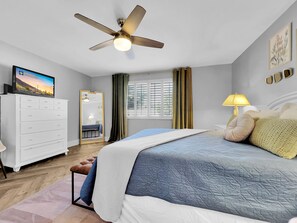 3 Schlafzimmer, individuell dekoriert, individuell eingerichtet