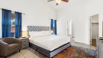 House, Multiple Beds, Pool Access, Mountain View (Sonesta Tucson) | 3 bedrooms, individually decorated, individually furnished, bed sheets