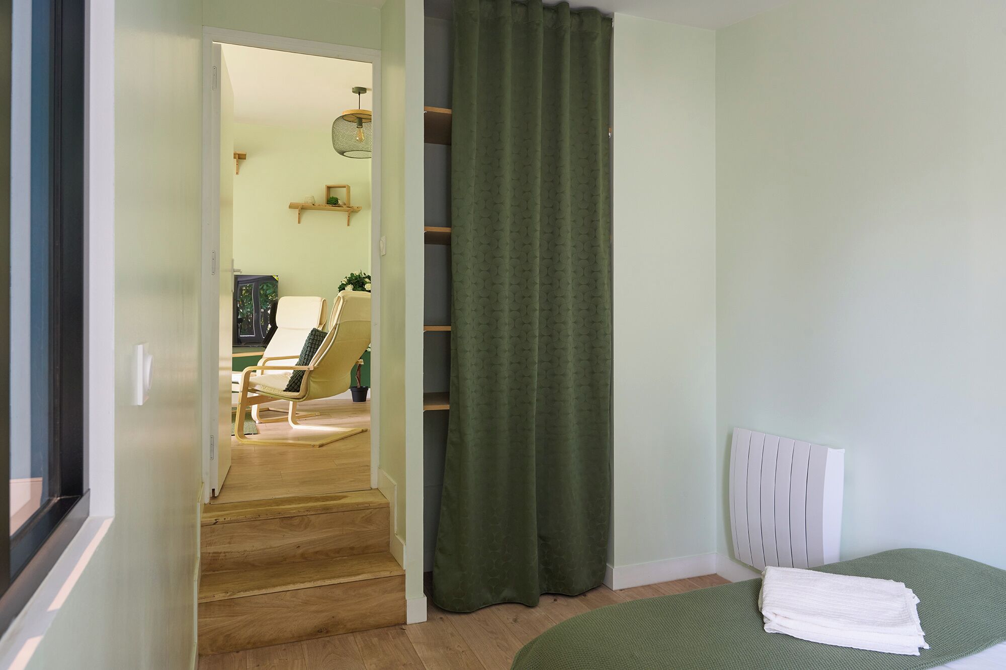 2 soveværelser, skrivebord, weekendseng, Wi-Fi