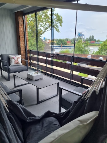 Ferienwohnung am Rheinpark zum Entspannen