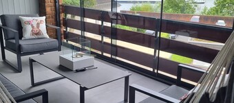 Ferienwohnung am Rheinpark zum Entspannen