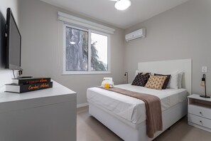 1 bedroom, iron/ironing board, travel crib, free WiFi