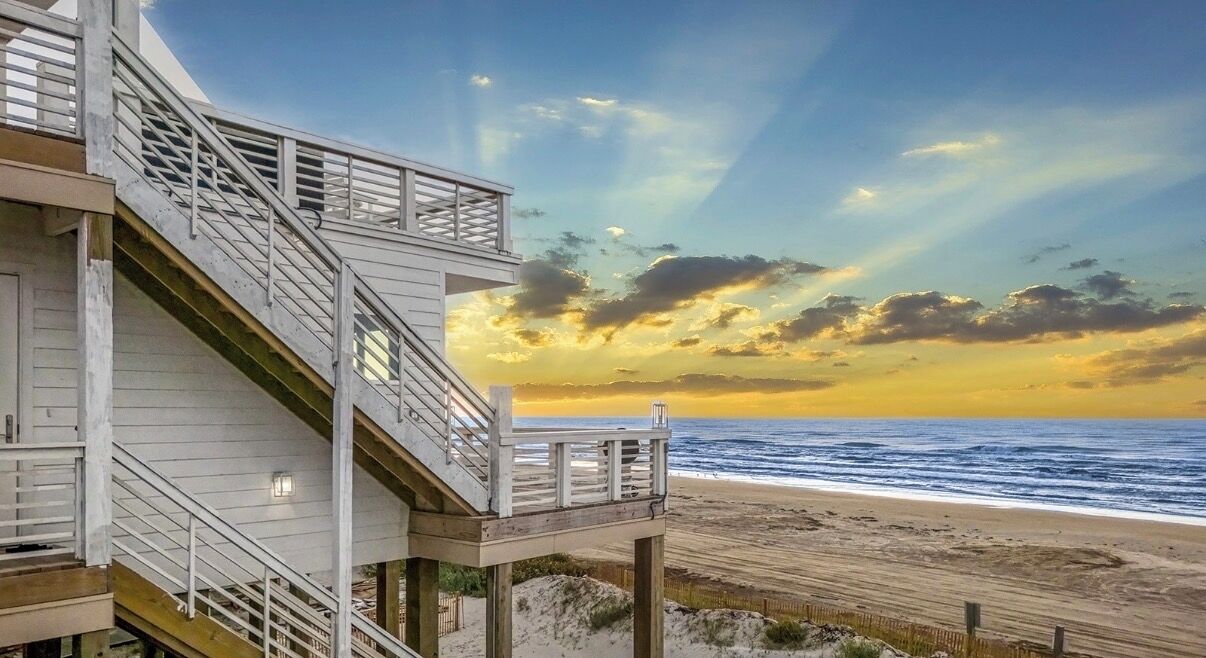 Accommodatie ligt op het strand