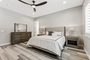 5 soverom, individuelt dekorert, individuelt innredet og sengetøy