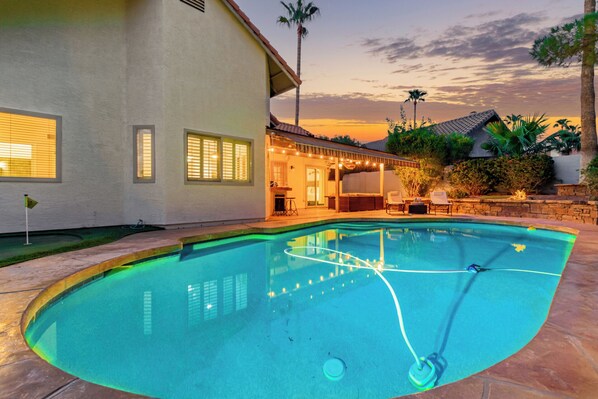 Outdoor pool