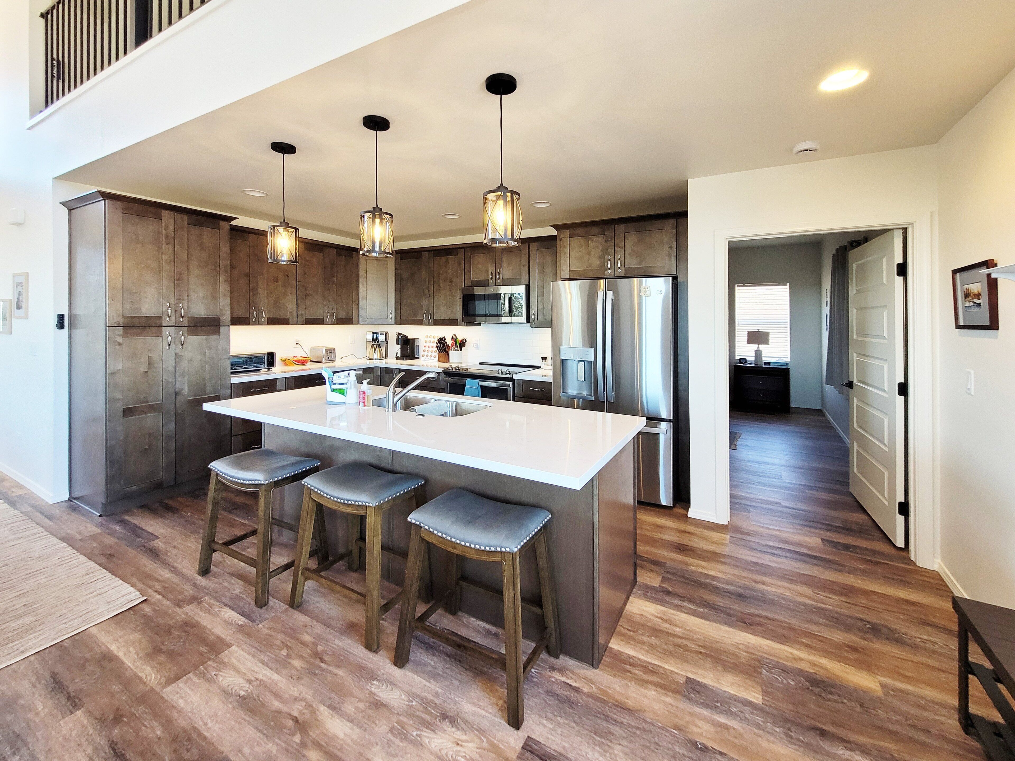 House, Multiple Beds, Balcony, Mountain View (Sundial Circle Pine) | Private kitchen | Coffee/tea maker