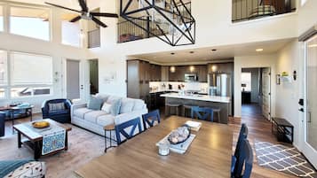 House, Berbilang Katil, Balcony, Mountain View (Sundial Circle Pine) | Ruang tamu | Pendiangan