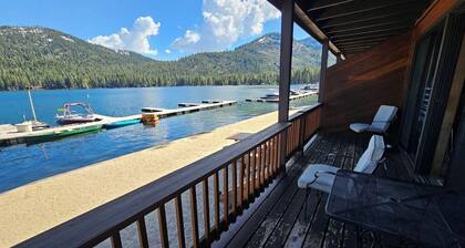 Lakeside Condo at Donner Lake - 2 Bdrm. 2 Bath - 1st floor - steps from the lake