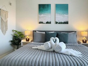2 chambres, bureau, Wi-Fi, draps fournis