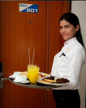 Restauration dans la chambre