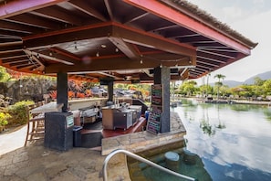 Property grounds - Ocean View Studio at HBR, A/C Included (Princeville)