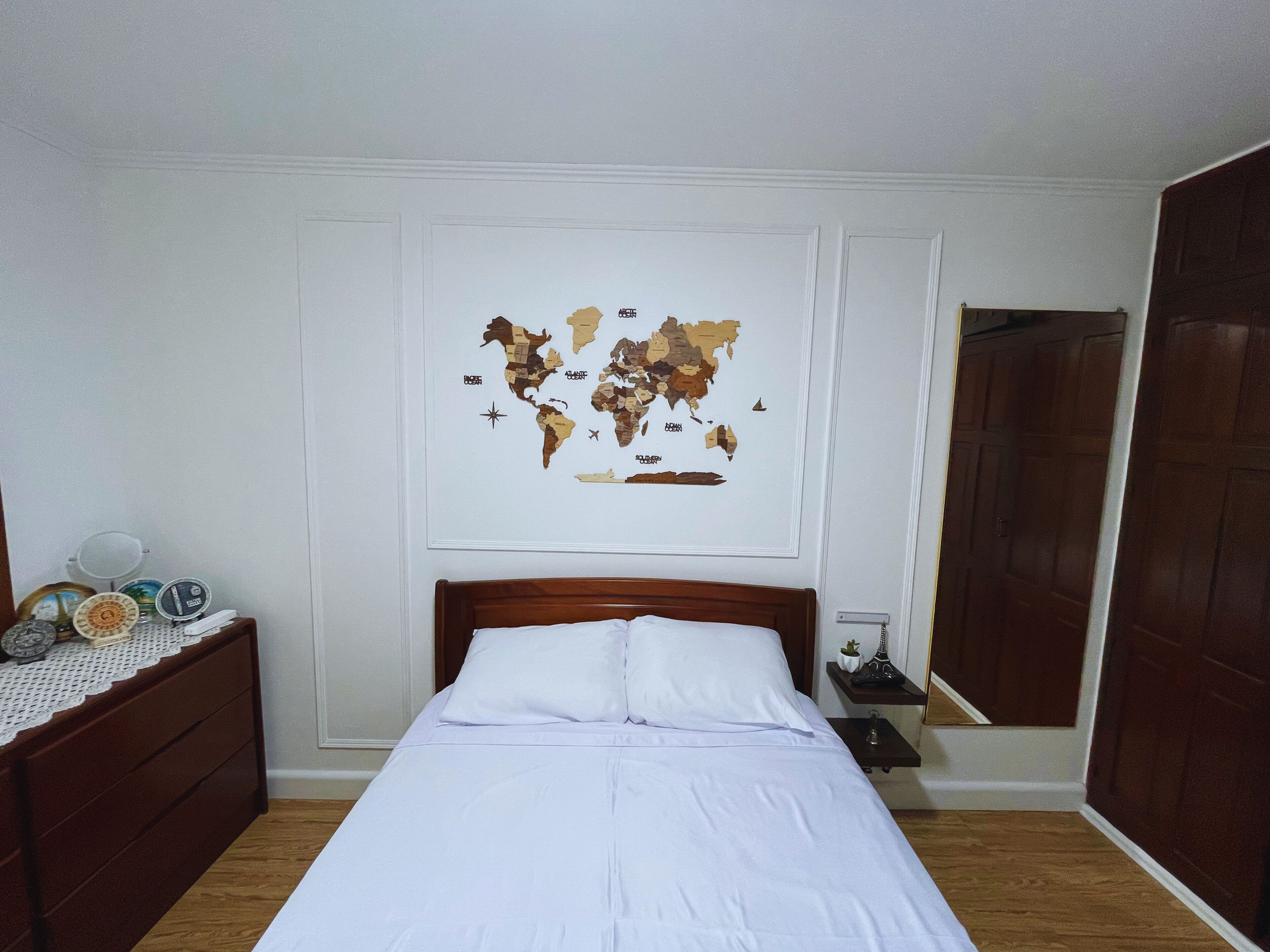 2 habitaciones, tabla de planchar con plancha, wifi y ropa de cama 