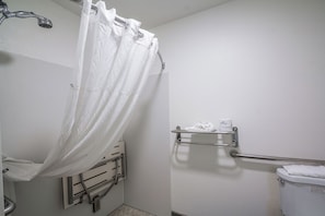 Hair dryer, towels
