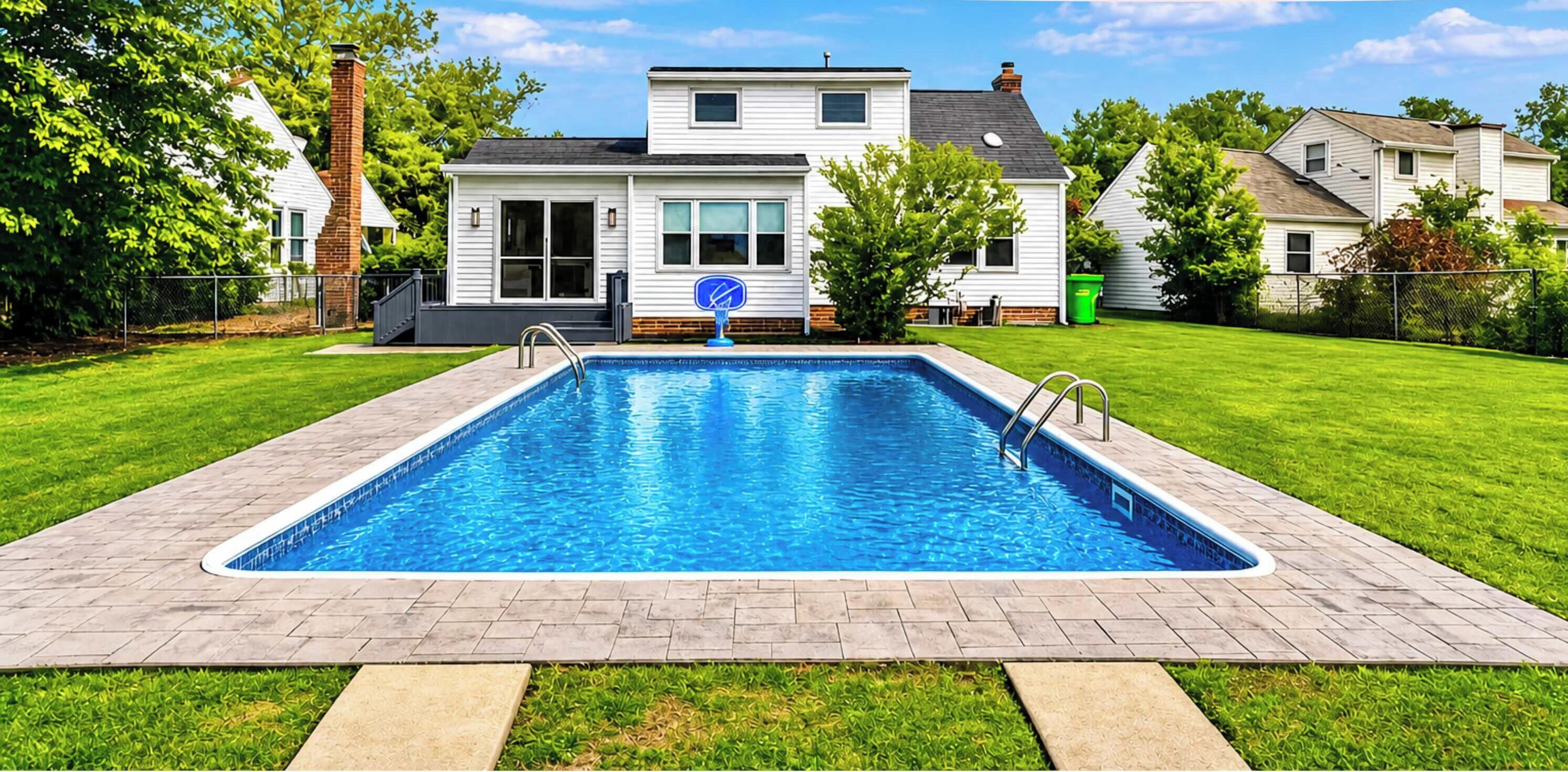 Beheizter Pool