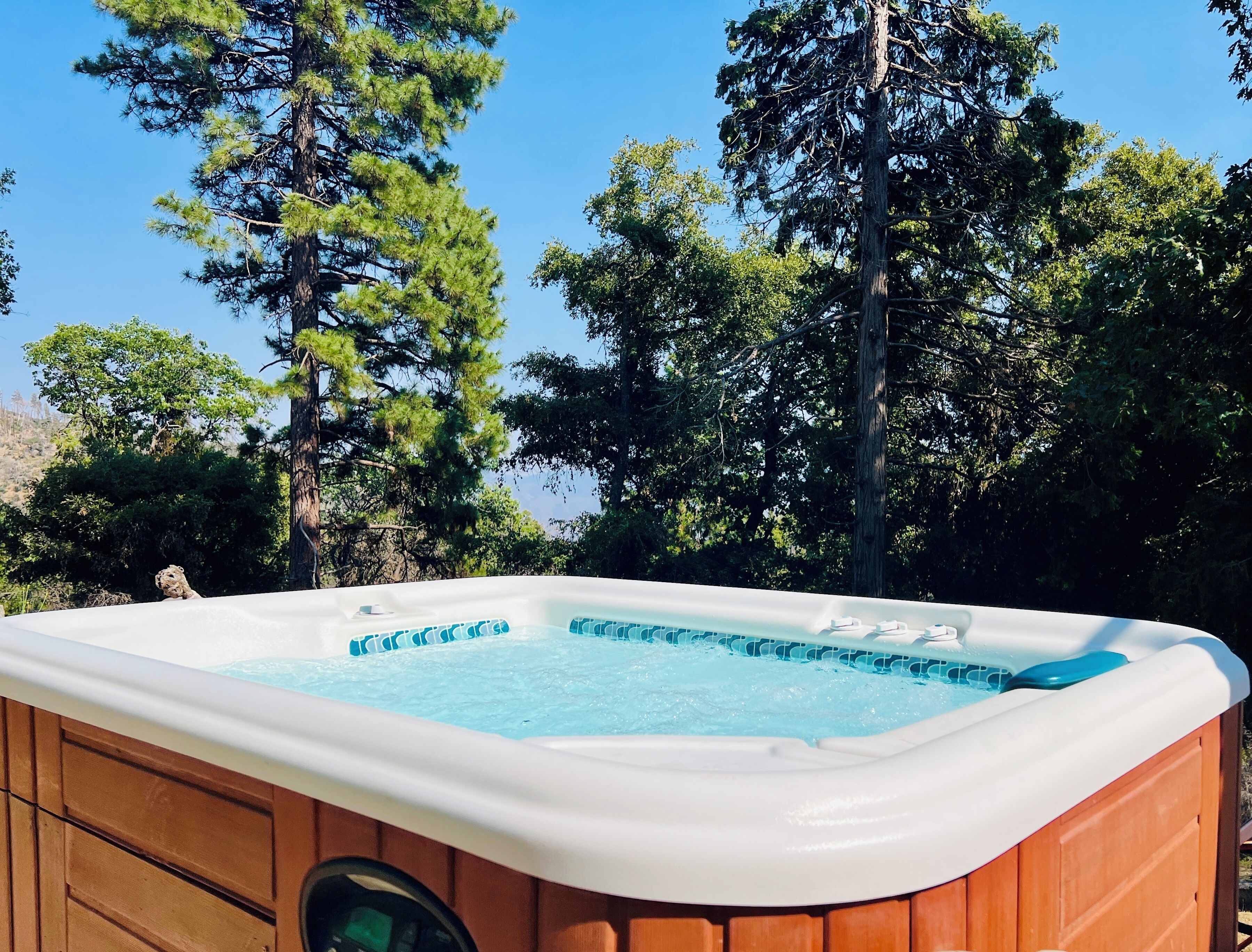 Bain à remous extérieur