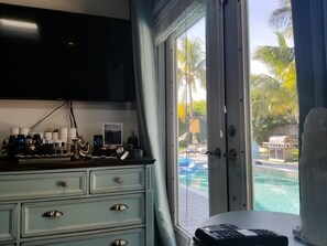 Piscina externa, piscina aquecida