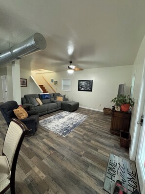 Smart TV, DVD player, books, video library - Historic Charm on the Lake Stay by a 475 Year-Old Oak with Private Dock BoatRamp (Chapin)