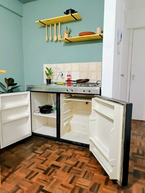 Private kitchen - Estúdio Aconchegante no Centro de Curitiba! Ideal Para Turistas e Viajantes (Centro Curitiba)