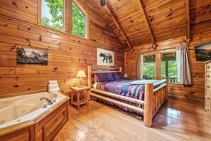 4 bedrooms, free WiFi, bed sheets - Luxury Cabin • 4 King Beds • Jacuzzi in Each Room (Sevierville)