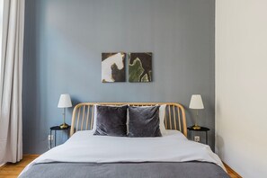 1 chambre, fer et planche à repasser, Wi-Fi, draps fournis