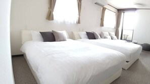 1 غرفة نوم ومكتب وواي فاي مجانًا وملاءات أسرّة