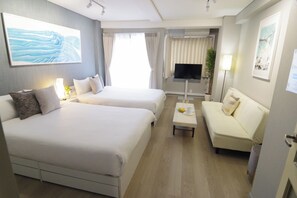 1 bedroom, desk, free WiFi, bed sheets