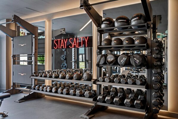 Fitnessbereich