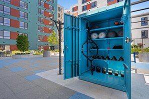 Overnatningsstedets område
