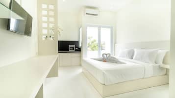 1 habitación y ropa de cama de alta calidad