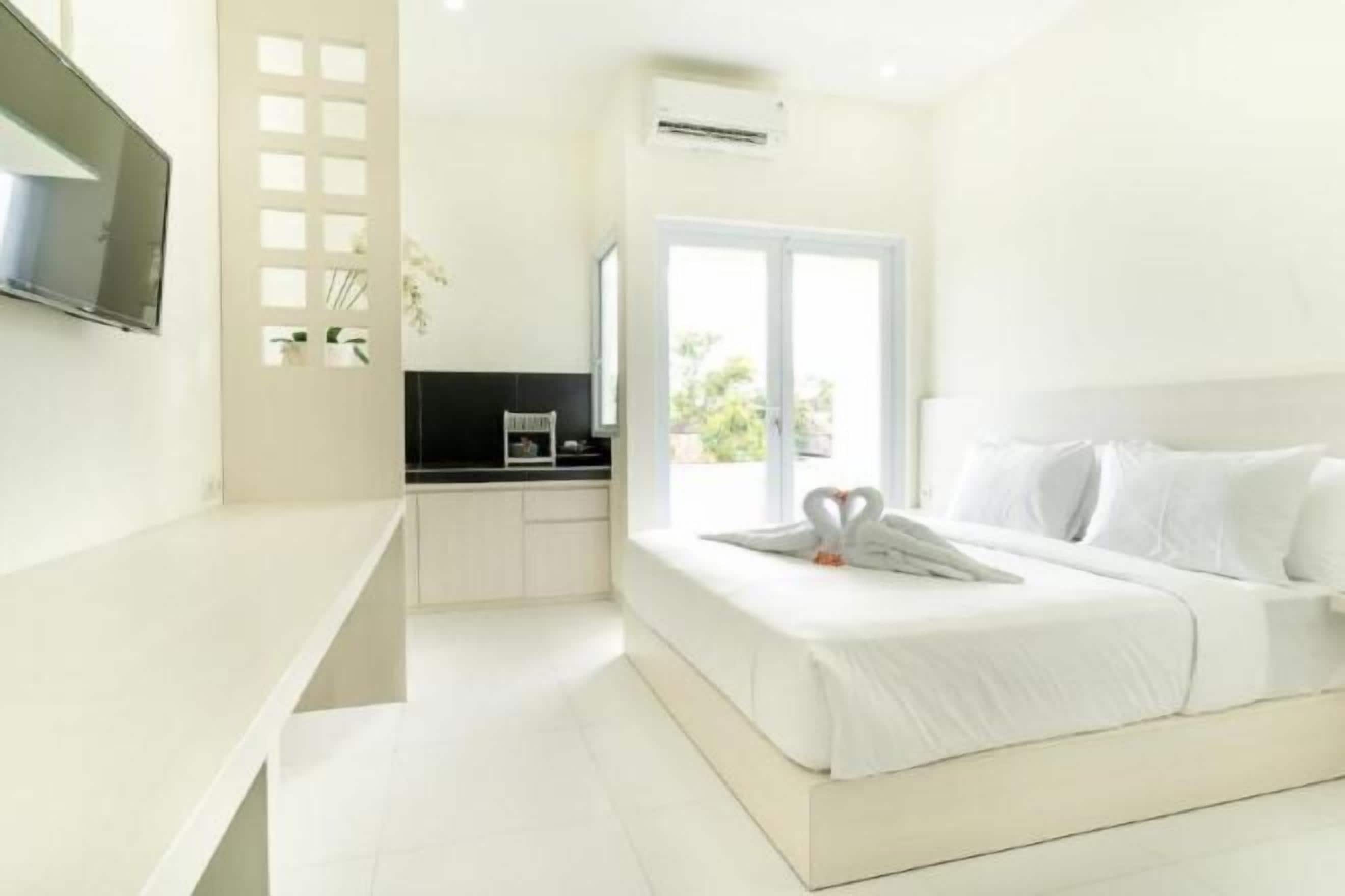 1 間臥室、高級寢具、筆電工作空間、免費無線上網