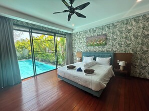 2 bedrooms, iron/ironing board, WiFi, bed sheets - Villa Coco - 2 bedrooms, pool and outdoor kitchen (Mueang Phuket)