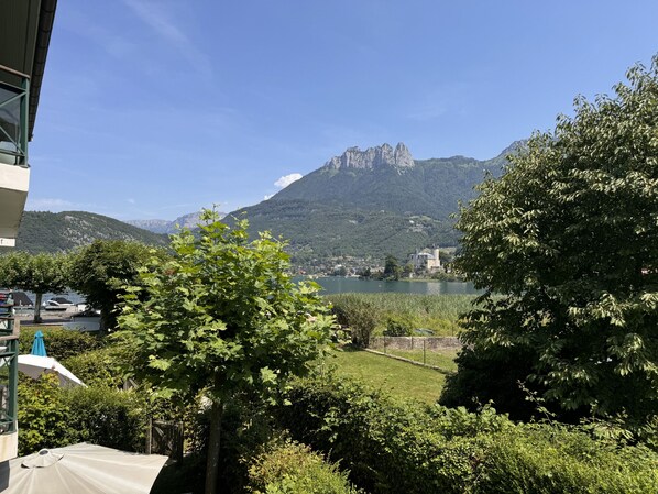 Vue depuis l’hébergement