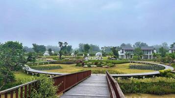 Fassade der Unterkunft