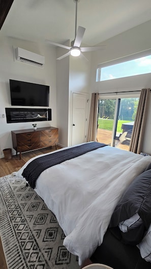 1 chambre, fer et planche Ă repasser, Wi-Fi, draps fournis