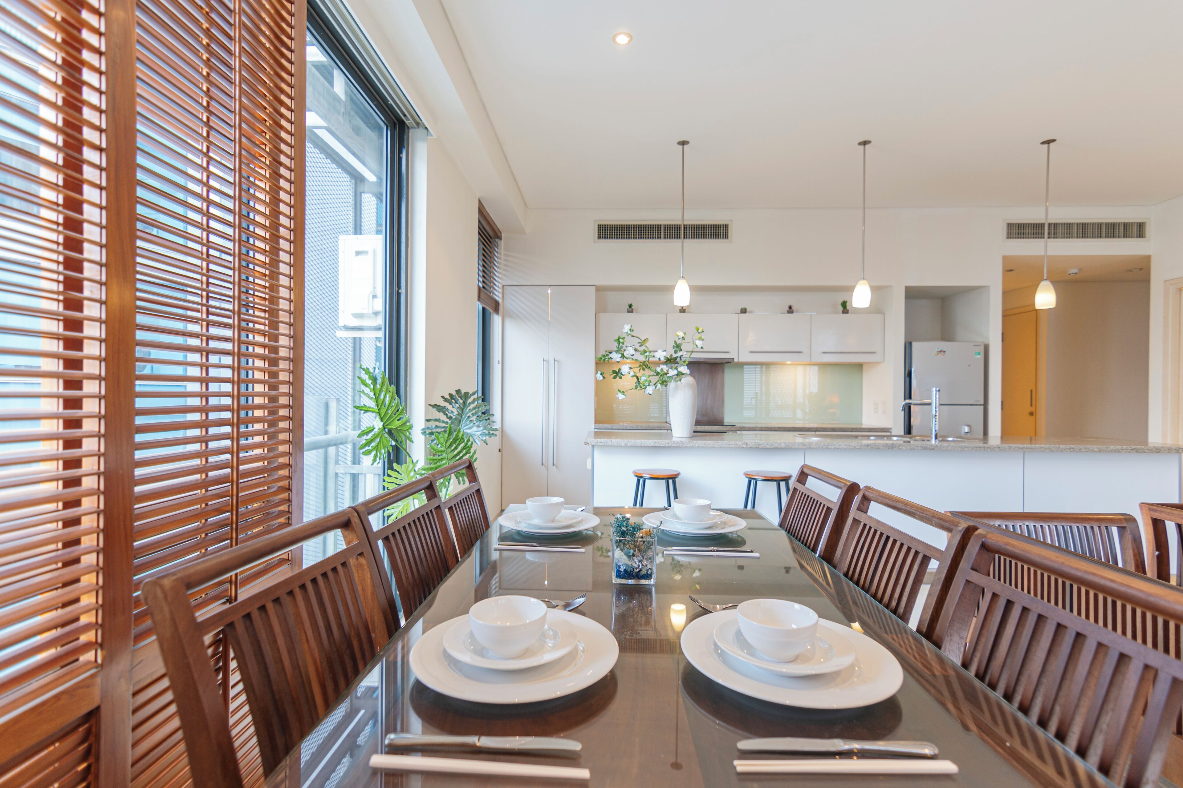 Family Suite, 2 Bedrooms, Balcony, City View | In-room dining