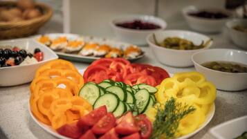 Morgenmadsbuffet hver dag mod et gebyr